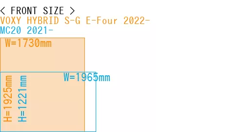 #VOXY HYBRID S-G E-Four 2022- + MC20 2021-